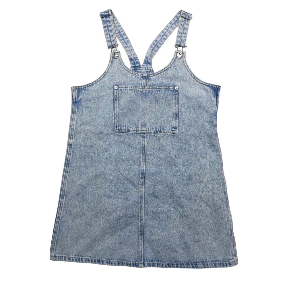 REgeneration Celebrity Pink Overall Dress Womens Juniors Small Denim Pinafore